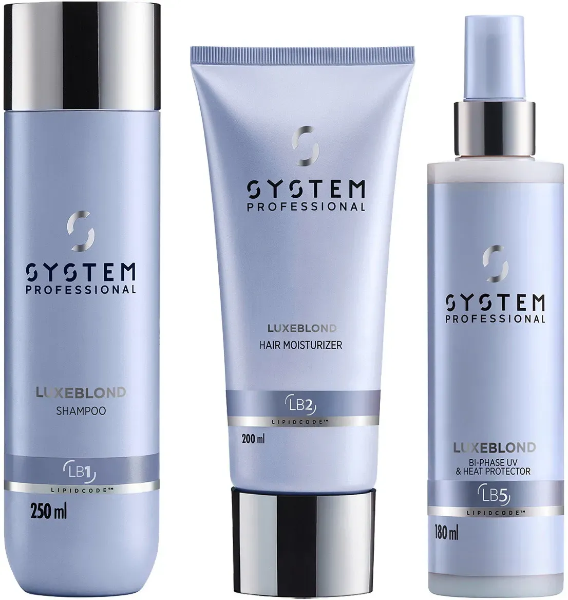 System Professional LipidCode LuxeBlond Coolness Set