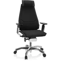 HJH Office Bürostuhl GENIDIA PRO Stoff Schwarz Hochwertiger Bürosessel,