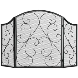 HOMCOM Kamingitter Metall