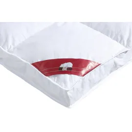 RIBECO Federbettdecke RIBECO "Emily", weiß, B:135cm L:200cm, Bezug: 100% Baumwolle. Füllung: 100% Federn, Bettdecken, Mit über 600 positiven Kundenbewertungen