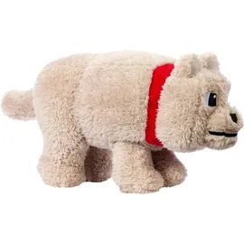 Mattel Minecraft Dennis der Wolf 20 cm Beige
