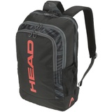 Head Base Backpack Tennisrucksack, schwarz/orange, 17L