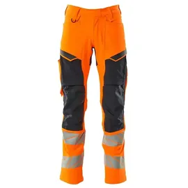 Mascot ACCELERATE SAFE Warnschutz-Stretchhose 19479 Gr. 90C54 hi-vis orange/schwarzblau