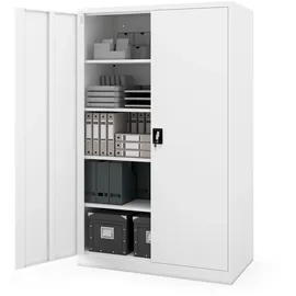 Jan Nowak JAN II Aktenschrank 185 x 60 x 115 cm Weiß