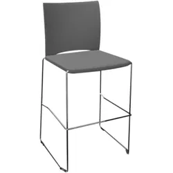 Barhocker Diane mit Sitz- und Rückenpolsterung