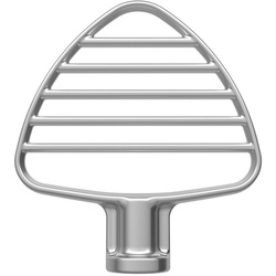 KitchenAid Feingebäck-Rührer Edelstahl für Artisan 4,8-L-Küchenmaschinen