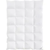 OBB Oberbadische Bettfedernfabrik OBB One & Only Daunendecke Winterdecke Größe 135x200 cm - Weiß