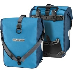 ORTLIEB Plus Sport-Roller Bike Side Panniers (QL2.1) 25L - Pair Dusk Blue-Denim