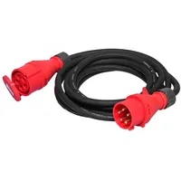 Allegra 5 m CEE 400 V/16A Verlängerungskabel Gummi H07RN-F