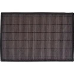 vidaXL 6 Bambus-Platzdeckchen 30 x 45 cm Dunkelbraun