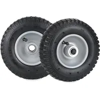 Relaxdays Schubkarrenrad 2.50-4 100 kg
