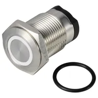 TRU Components TC-13224180 ONPOW6316F-10ZE/Q/W/12V/S Drucktaster 36 V DC/AC 2