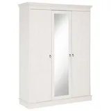 Home Affaire »Indra«, (3 Breiten: 100/145/233 cm H/T ca.187/54 cm), aus massiver Kiefer, mit Spiegel bei der 3- und 5trg.Variante