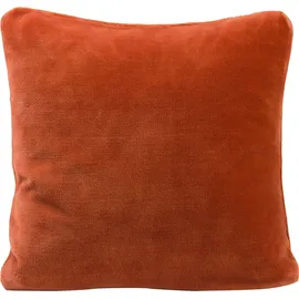 Gözze Kissenbezug Premium Cashmere-Feeling 50 x 50 cm Orange