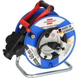 Brennenstuhl Garant G Kabeltrommel IP44 38+2m H07RN-F3G1.5 mit 3-fach Gummi-Kupplung
