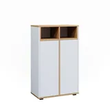 Vicco Midischrank Didi Weiß/Artisan 60 x 97 cm mit 2 Türen