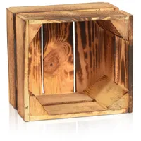 CHICCIE Holzkiste 22 x 20 x 15 cm 1-tlg. braun