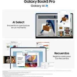 Samsung Galaxy Book5 Pro 14" Intel Core Ultra 5 226V 16 GB RAM 512 GB SSD Win11 Pro