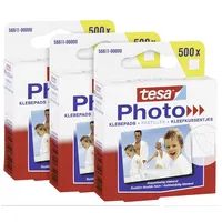Tesa Photo® Klebepads Weiß Inhalt: 1500 St.