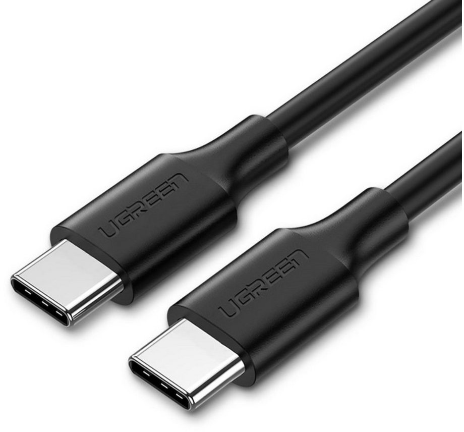 UGREEN USB Type C Lade- und Datenkabel 3A 1m schwarz (US286) Smartphone-Kabel