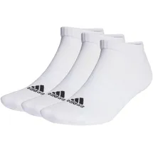 adidas Cushioned Low-Cut Socken 3er Pack White / Black 28-30