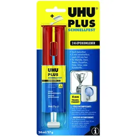 UHU Zweikomponentenkleber Plus Schnellfest Spritze 27 g