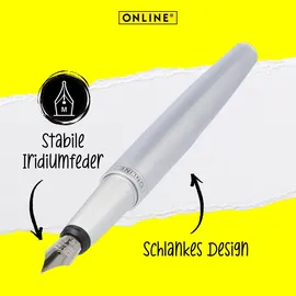 Online Schreibgeräte ONLINE® Patronenfüller dark lilac M (mittel), 1 St.