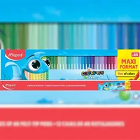 Maped Filzstifte OCEAN 48 St. mehrfarbig