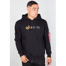 Alpha Industries Label Pullover Black M