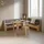 livinity® Eckbankgruppe, Tiberio Goldkraft Eiche 210 x 180 cm mit Tisch