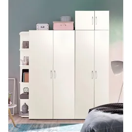 WIMEX Multiraumkonzept Aufsatzschrank 40 x 40 x 54 cm Weiß