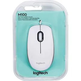 Logitech M100 weiß