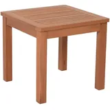 Garden Pleasure Beistelltisch Tucson 44x44 Holz Gartentisch Garten Terrasse Outdoor Tisch Möbel