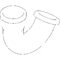 Dornbracht Rohr Bidet-Geruchversch. 092823029-47 champagne