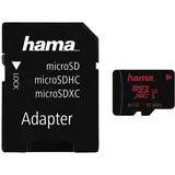 Hama microSDXC 64GB UHS-I U3 + SD-Adapter/Foto