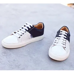 Sneaker Genoa Segeltuch - weiß - 42