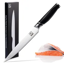 Zayiko NAMI Fleischmesser 20,5 cm Silber/Weiß