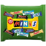 schokolade-riegel Mars 20 mixed Minis (400 g)