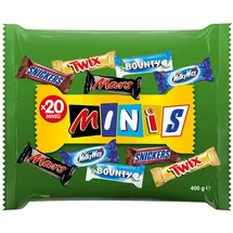 schokolade-riegel Mars 20 mixed Minis (400 g)