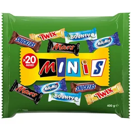 schokolade-riegel Mars 20 mixed Minis (400 g)