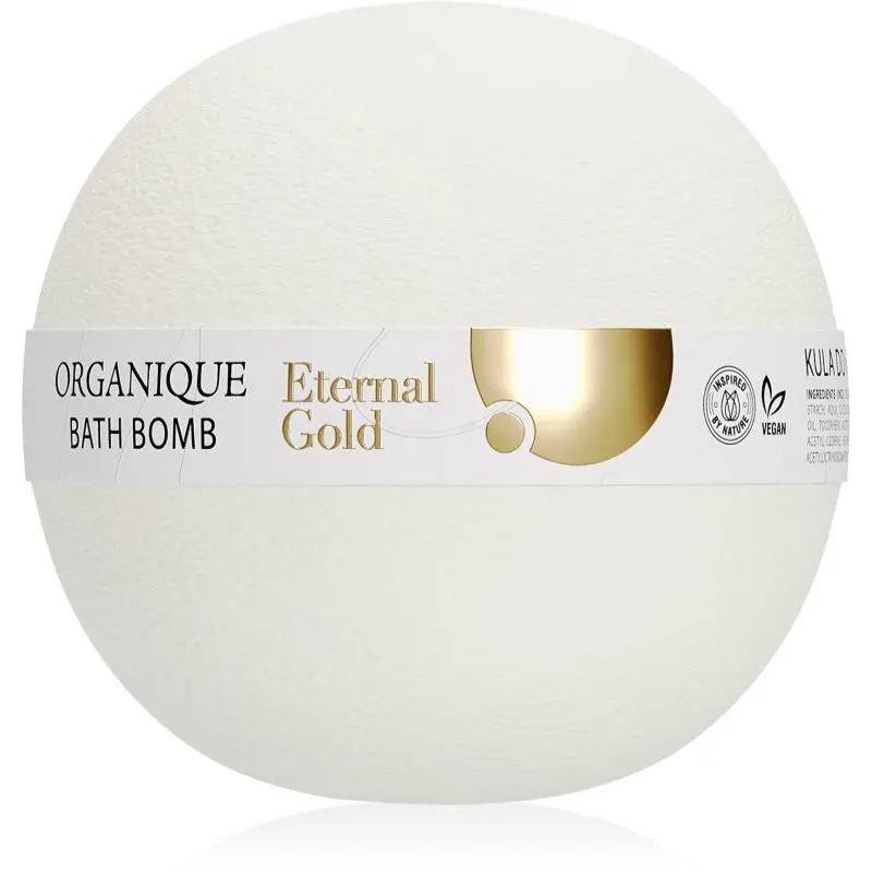 Organique Eternal Gold Smoothing Therapy Badebombe mit nahrhaften Effekt 170 g