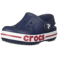 Crocs Bayaband Clogs für Mädchen und Jungen mit Fersenriemen für sicheren Halt 32-33 EU Navy - 35 EU