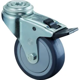 BS Rollen Apparaterolle A321.A85.100 Lenkrolle mit Totalfeststeller, Raddurchmesser 100 mm,