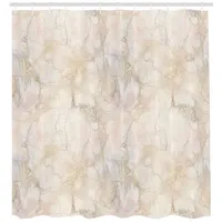 ABAKUHAUS Duschvorhang 175 x 240 cm beige