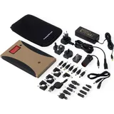 Powertraveller Power Traveller Powergorilla Tactical Powerbank 24000 mAh LiPo USB-A Sand Outdoor, Statusanzeige