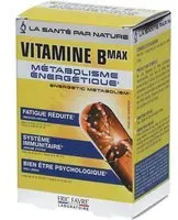 ERIC FAVRE Vitamines B max - Métabolisme énergétique Comprimé(S) 90 pc(s)