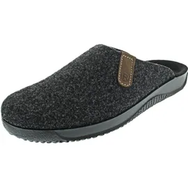 ROHDE Damen, Frauen, Pantoletten, Slipper,Sandalen,Freizeitschuhe,Schlupfschuhe,schluepfschuhe,Slipper,Slides,Slip-ons,Mules,ANTHRAZIT,41 EU - 41 EU