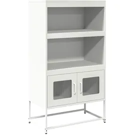 vidaXL Highboard 68 x 123 x 39 cm Weiß