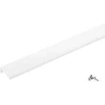 SOTech Griffleiste Blankett Jane 680 x 17,8 x 40 mm Aluminium Weiß Ral 9003