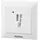 Helios Apparatebau Bedienelement 4265 KWL-BE, Schalter inkl.Betriebsanzeige, Schalter + Taster, Weiss